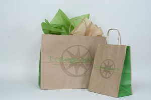 custom printed recycled shopping bags ecology sports